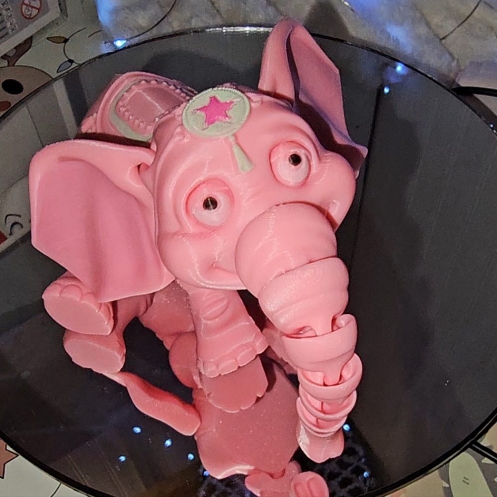 3d printed elephant